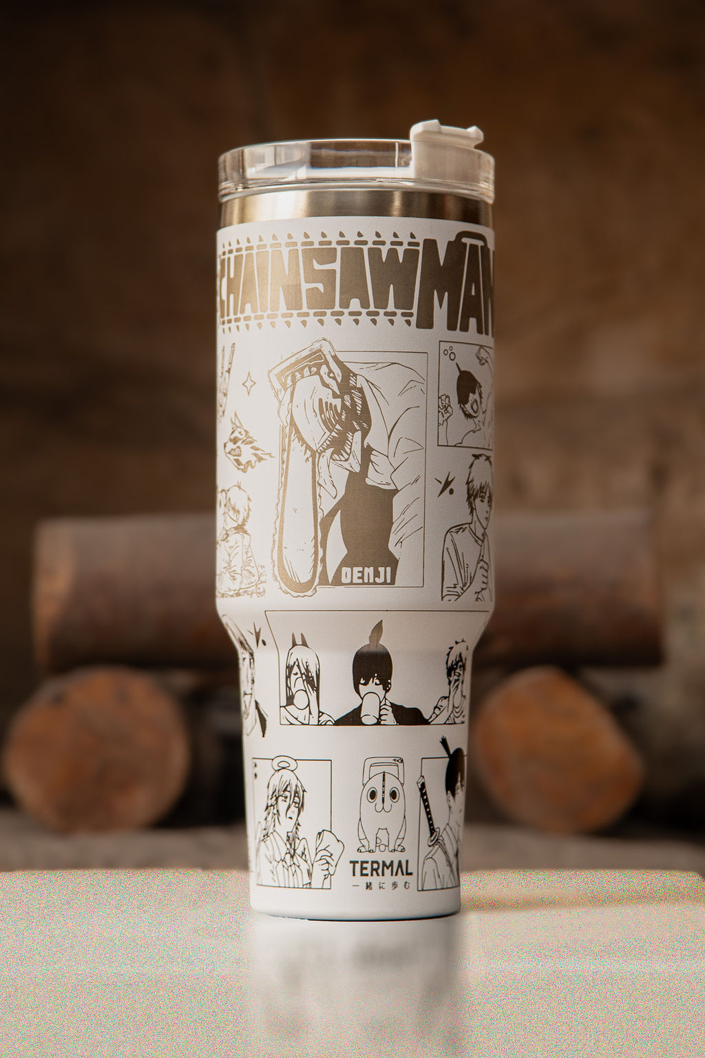 Chainsawman Termal Blanco (1200ml)