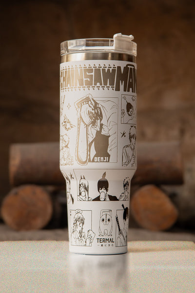 Chainsawman Termal Blanco (1200ml)