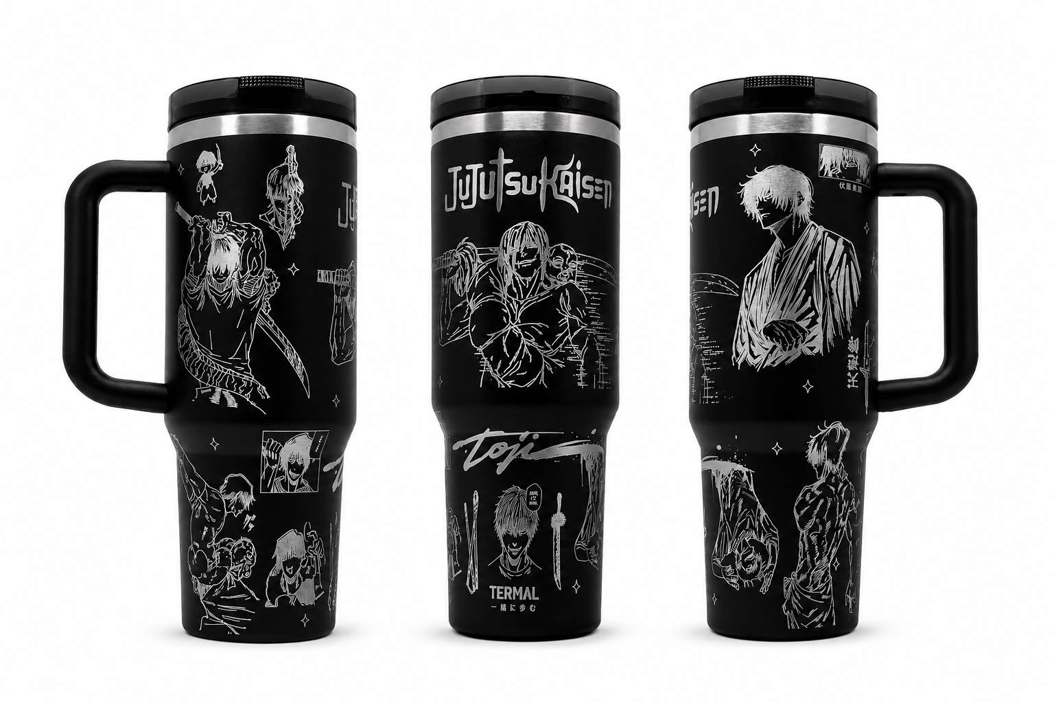 Jujutsu Kaisen Toji Termal Negro (1200ml)