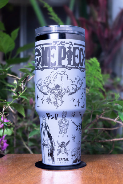 One Piece Zoro Termal Blanco (1200ml)