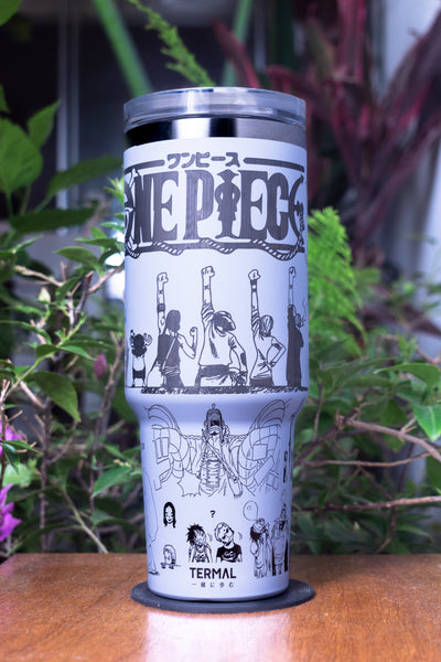 One Piece Nakamas Termal Blanco (1200ml)