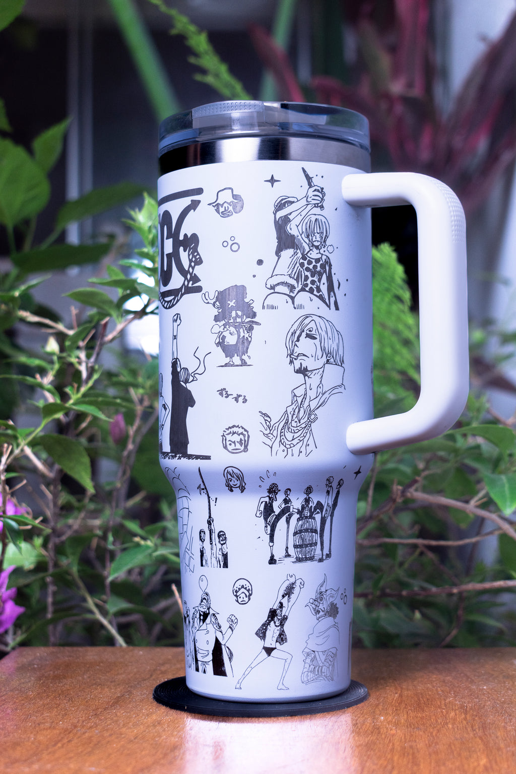 One Piece Nakamas Termal Blanco (1200ml)