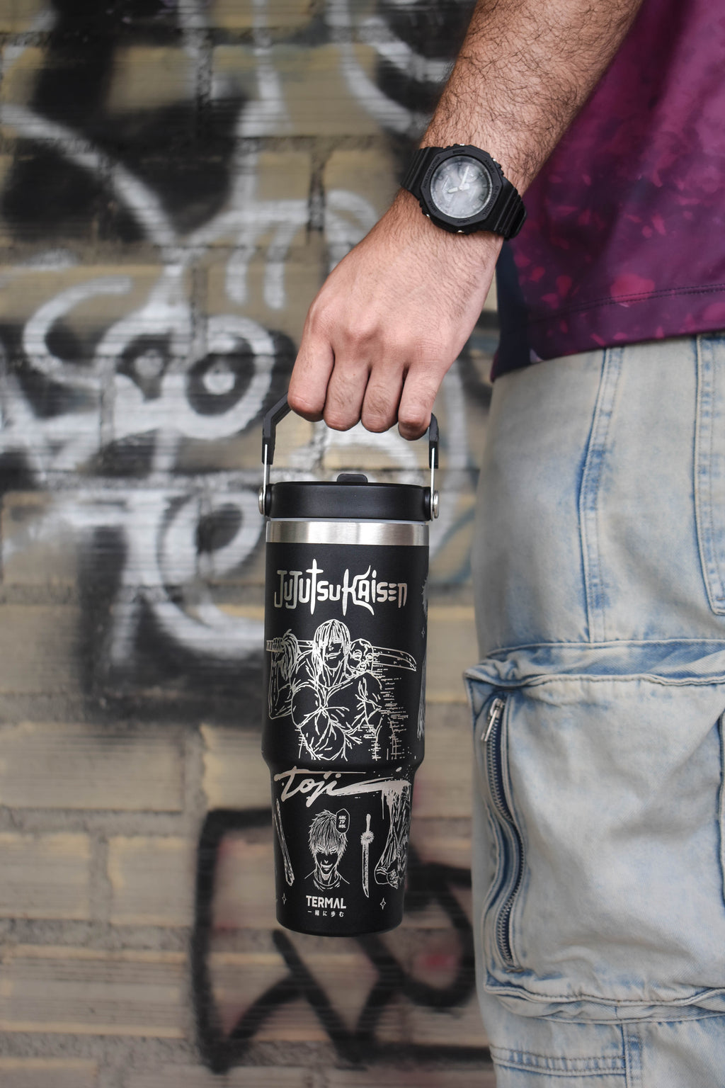 Jujutsu Kaisen Toji Termal Negro (890ml)